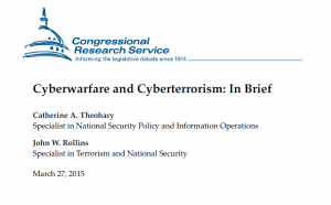 Cyberwarfare and Cyberterrorism