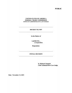 Docket-9357-LabMD-Initial-Decison-electronic-version-pursuant-to-FTC-Rule-3-51c21